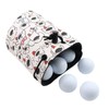 Golf Valuables Pouch | Store 12-18 Balls Valuables Organizer Tee