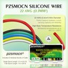 pzsmocn 22 AWG 0.3mm² Silicone Wire 50 ft / 15