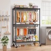 Raybee Clothes Rack, 45" W Clothing Racks for Hanging Clothes,