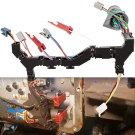 Transmission 6 Solenoid, 5 Speed Transmission Wiring Harness for Allison Fits for 1999-2003 GM Chevy Duramax Allison 1000/2000/2400, Replace# 29541371