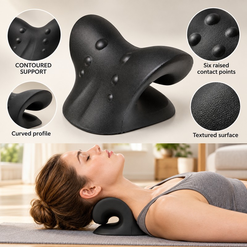 Neck And Shoulder Relaxer Cervical Chiropractic Traction Device Advanced Cervical