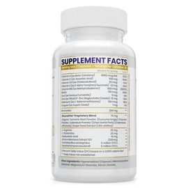 WoundVite – Pre & Post Surgery Support, Scar & Wound Care, Healing Supplement with Bromelain, Turmeric & Arnica – 60 Vegan Capsules