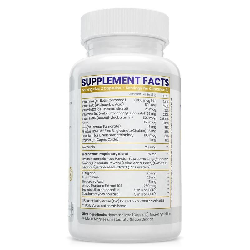 WoundVite – Pre & Post Surgery Support, Scar & Wound