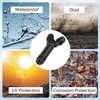 MELIFE 2PCS IP68 Waterproof Electrical Cable Connector, Outdoor 3 Way