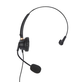 H600‑3.5 Telephone Headset Monaural 3.5mm Jack Business Headset with Mic for Smartphone Tablet