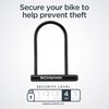 Schwinn Bike U-Lock with Keys, 12 mm x 7.5 inches,