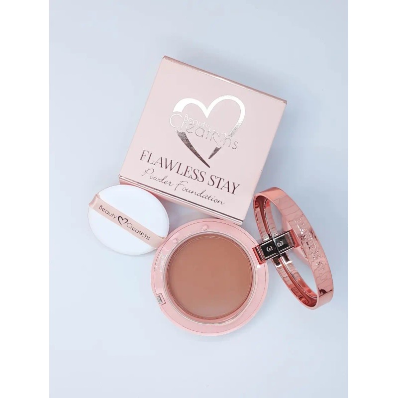 Polvo Compacto Flawless Stay Beauty Creations Original