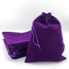 Palmhomee Pack of 12 7x9 Inch Velvet Drawstring Bags Gift