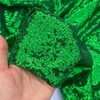 Green Sequin Fabric by The Yard Flip Sequin Fabric 2