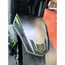 Resin Sticker Mudguard Compatible with Motorcycle Kawasaki Z900 Z 900 (Fender Protection)