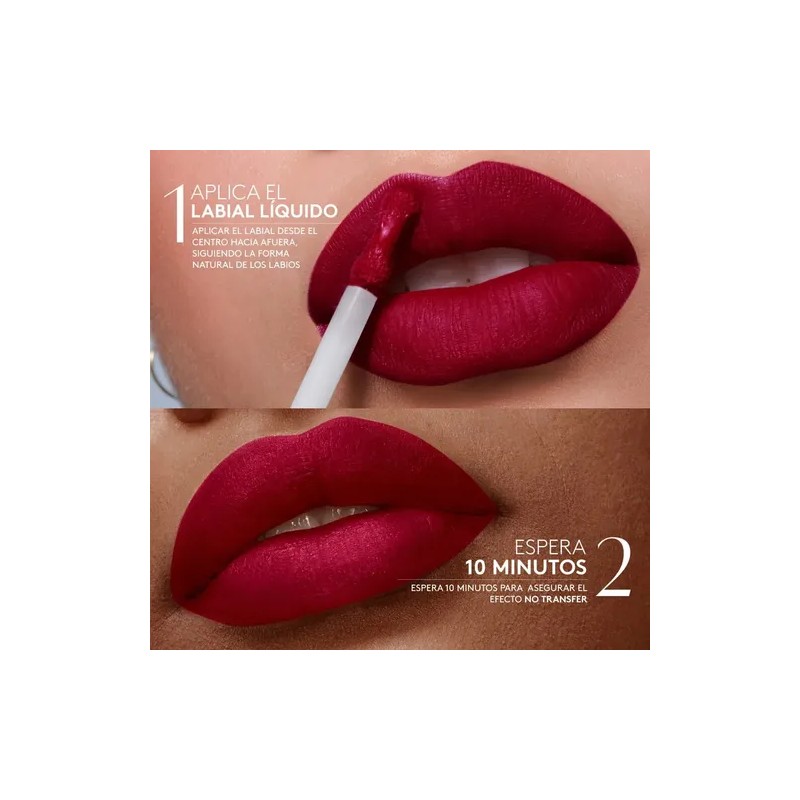 Labial Hidracolor Mate Esika Hidratacion 24 Hrs
