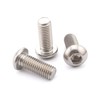 IMScrews 1/4-20 x 2" Button Head Socket Cap Bolts Screws,