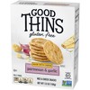 Good Thins Parmesan & Garlic Rice & Cheese Snacks Gluten