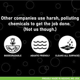 BLACKHAWK PERFORMANCE Eco Boat Hull Cleaner - Effortlessly Removes Water Stains, Deposits, Scale, & Scum - Safe for All Fiberglass & Aluminum Boats - Made in USA (1 Pack, 32 OZ)