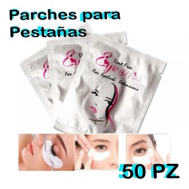 Universo en Linea Parches De Gel Estenciones Pestañas Aloe Vitamina C 50 Pz