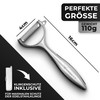 VALUXE® Premium Peeler with Sharp Stainless Steel Blade and Non-Slip