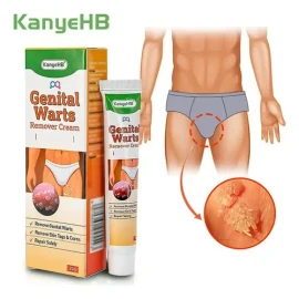 Crema Removedora De Verrugas Genitales Y Zonas Intimas 2 Piezas Hombres Y Mujeres                                                                     