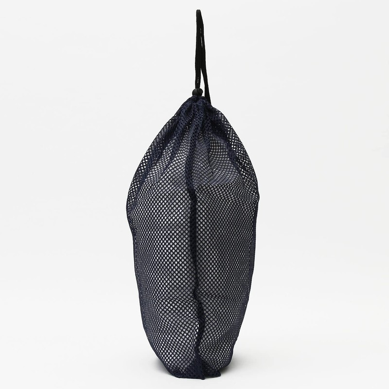 ATHLETIC MART Large Mesh Laundry Bag, Navy, navy