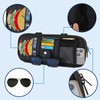 BGMTIMAI Car Sun Visor Organizer with Extendable Sunshade,Upgraded Version Multi-Pocket
