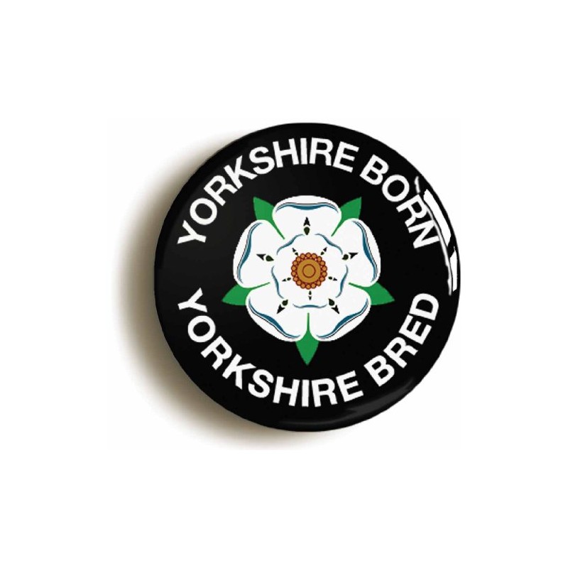 Ozorath YORKSHIRE BORN YORKSHIRE BRED WHITE ROSE BADGE (Size is