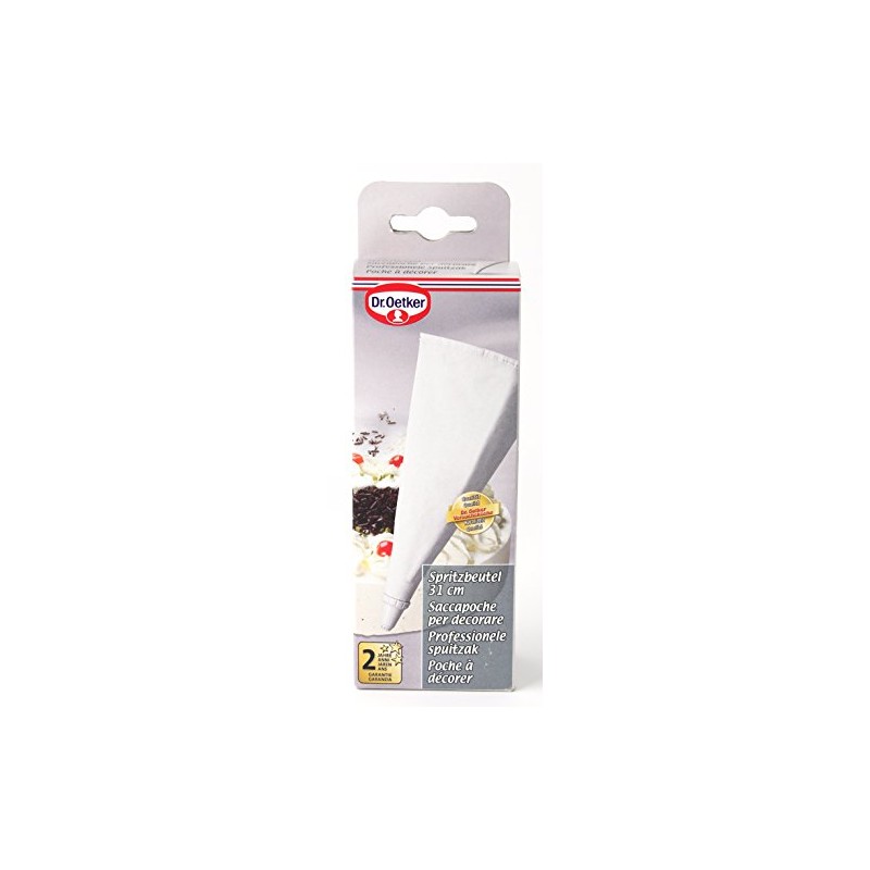Dr Oetker Icing Bag with 4 Nozzles
