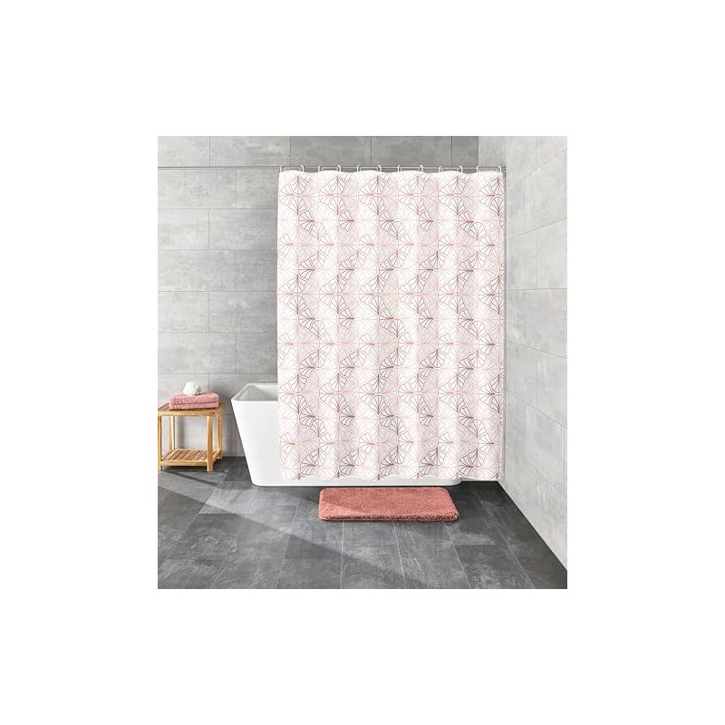 Kleine Wolke Duschvorhang Peva Bloom in Pearl mit 180x200 cm