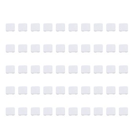 50Pcs Electrical Outlet Plug Cover Safety Protection  Outlet Protector Cap for Children White