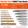 Coobeast 18pcs Screw Extractor Set and Left Hand Drill Bits