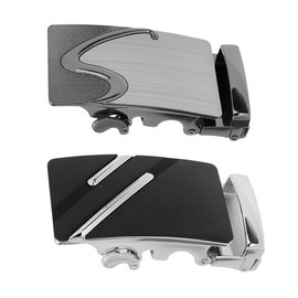 Men's Automatic Belt Buckle Belt Buckle for Leather Belt Jeans Belt, Style A