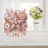 Amiiba Diamond Painting Hanging Kit Pink Starfish, 5D Diamond Art