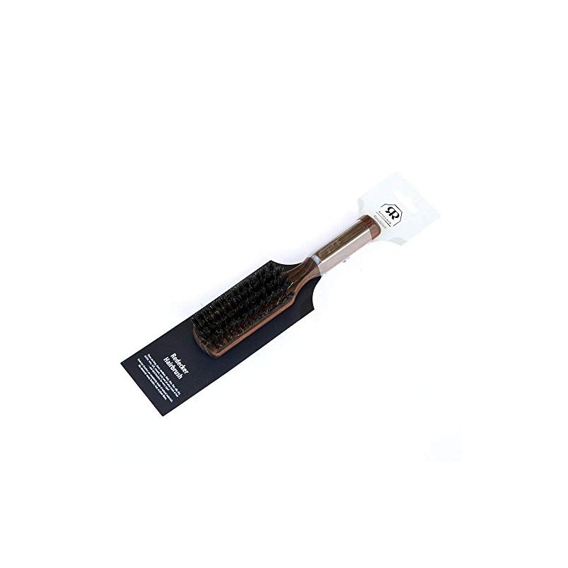 Redecker Thermo Wood Hair Brush (Boar Hair/Square), Genuine Product