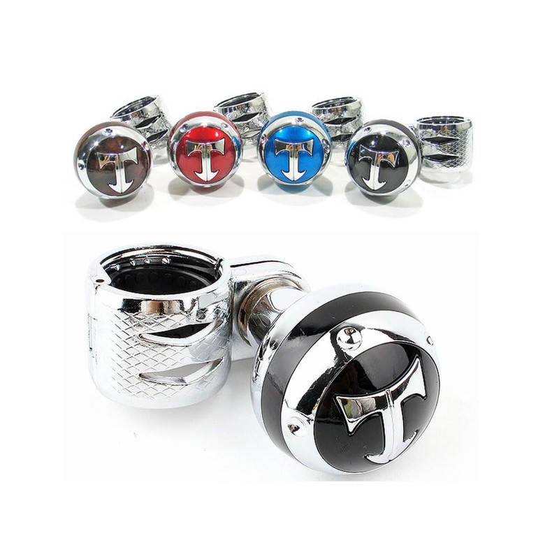 Easy to Install Stylish Handle Spinner, Easy to Drive, Non-Slip