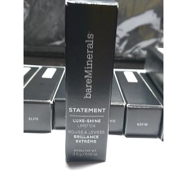BareMinerals Statement Luxe Shine Lipstick 0.12 oz New in Box - SRSLY RED