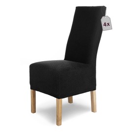 Scheffler Home Stretch Chair Cover Luna-Lang, Elastic Chair Cover, Chair Covers Swing Chairs, Fitted Cover with Elastic Strap, Elegant Chair Covers