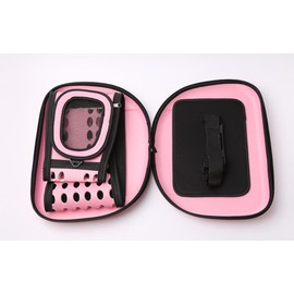 Foldable Pet Dog Cat Carrier Cage Collapsible Travel Kennel - Portable Pet Carrier Outdoor Shoulder Bag for Puppy Dog Cat Small Medium Large Animal (M, Pink)