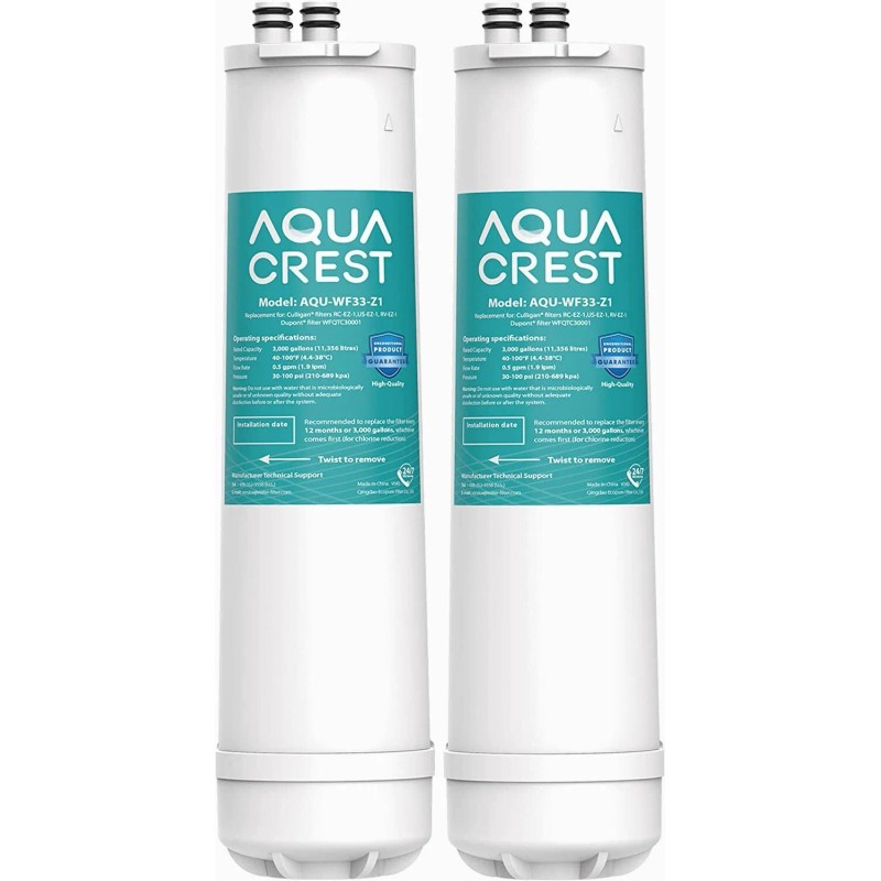 AQUA CREST RC 1 EZ-Change Premium Water Filtration Replacement Cartridge,2