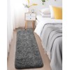 Ophanie Ophanie Runner Rug for Hallway, 2x6 Bedroom Grey Bedside