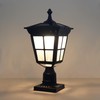 Kemeco ST4311AQ LED Cast Aluminum Solar Post Light Fixture with
