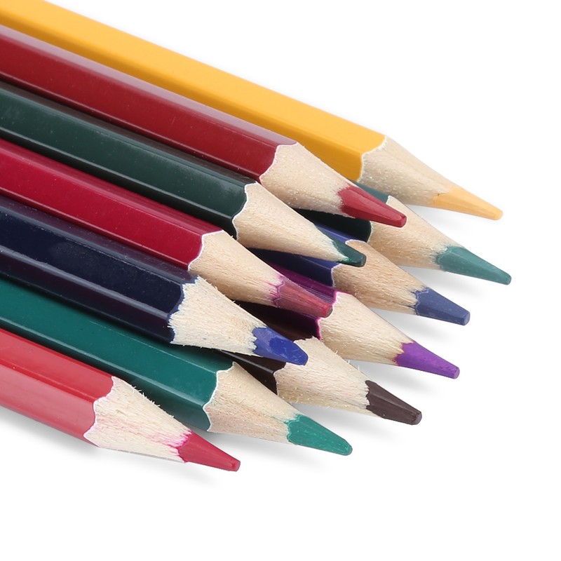 1 Box Colored Pencil Set 36 Colors WaterSoluble Students Painting