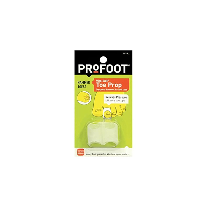 PROFOOT Vita-Gel Toe Prop, White