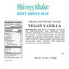 Shivery Shake VEGAN Vanilla Soft Serve Ice Cream Mix
