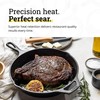 Lodge Seasoned Cast Iron Skillet 10.25 Inches - PFAS-Free, Non-Toxic