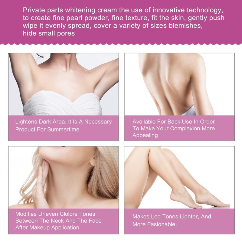 IFUDOIT Whitening Cream for Armpits, Knees, Elbows, Sensitive and Private