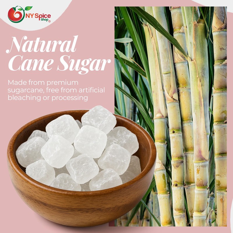NY Spice Shop Lump Sugar Crystals - Edible Rock Clear
