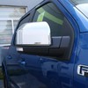 JeCar Side Mirror Cover Trim for Ford F150 2015-2020 Chrome