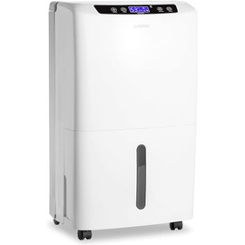 Waykar 2000 Sq. Ft Dehumidifier for Basement, Smart Compressor 34 Pints Dehumidifiers for home with Drain Hose and Water Tank.