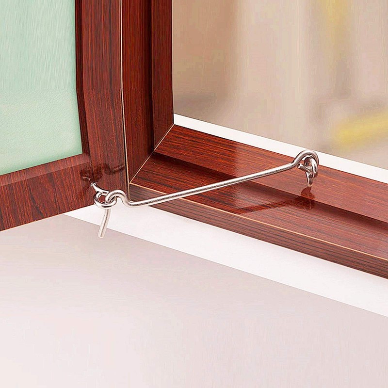 ZXUEZHENG 4Pcs 4 inches Cabin Hook Eye Latch Gate Door