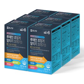 Chong Kun Dang Eye Lutein Supercritical Altige Omega 3 Vitamin Beta Carotene 6 months supply / 종근당 눈 루테인 초임계 알티지 오메가3 비타민 베타카로틴 6개월분