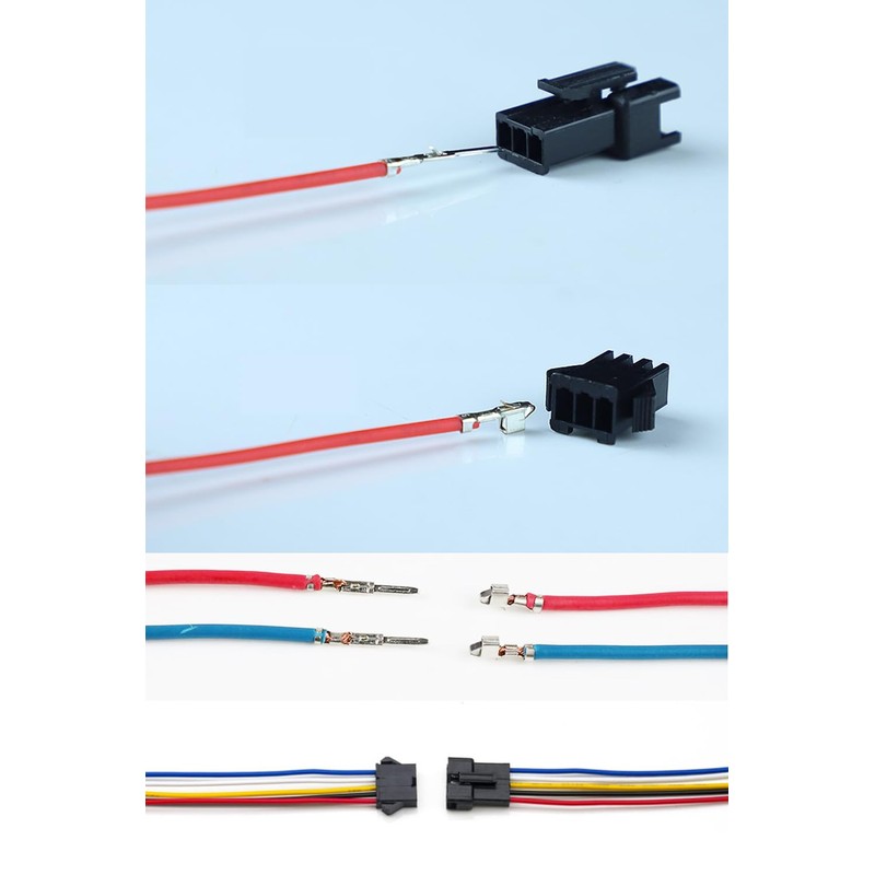 Harukita JST-SM Housing Connector Small Connector Male/Female 0.1 inch (2.54