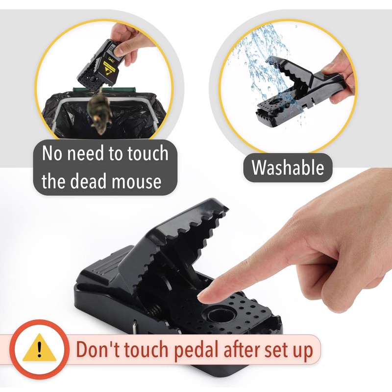Mr. Pen- Mouse Traps, 3 Pack, Mice Trap, Mice Traps